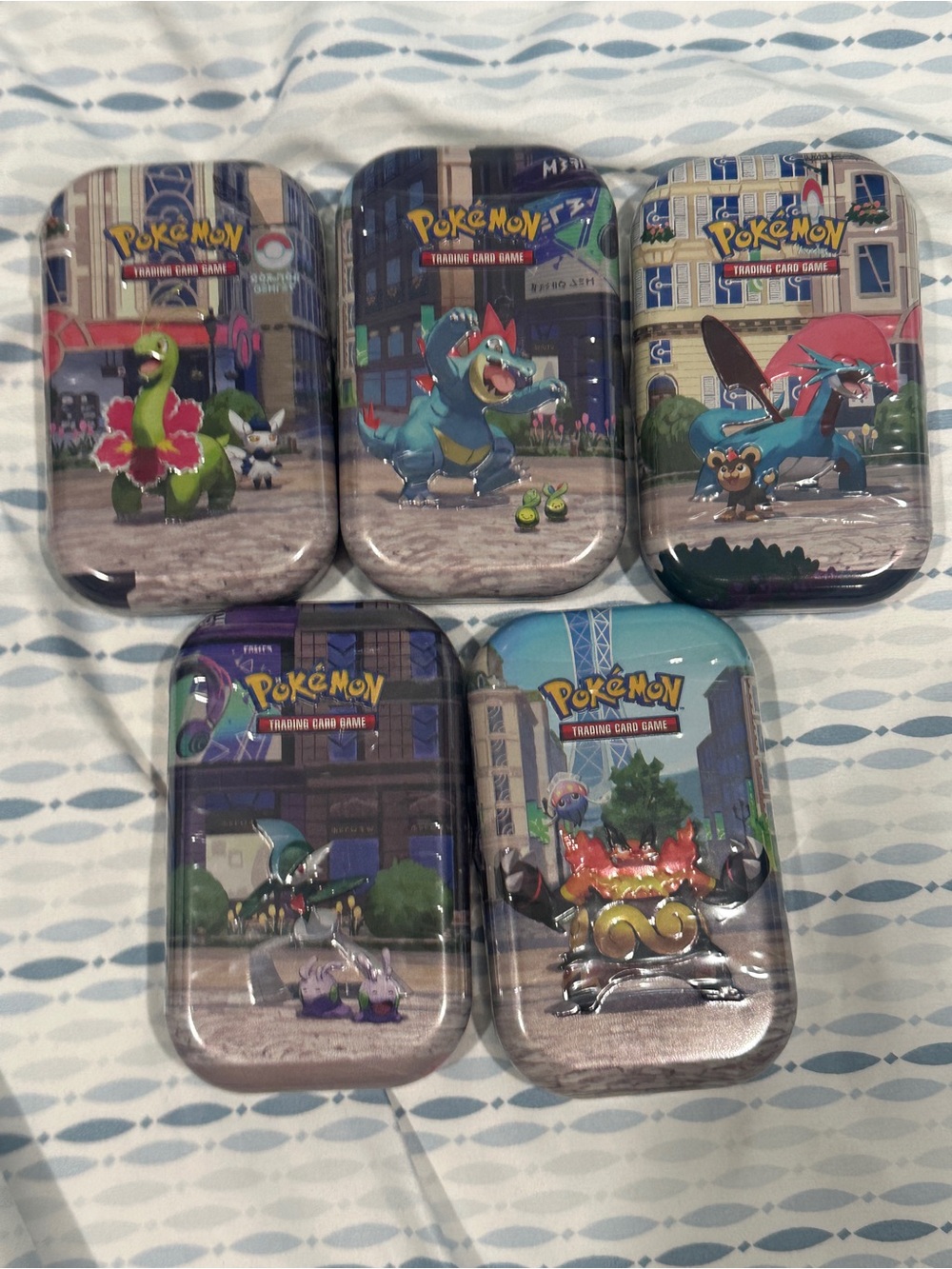 2026 Pokemon TCG Mini Tin Set of 5 Lumiose City - New Sealed - In Stock